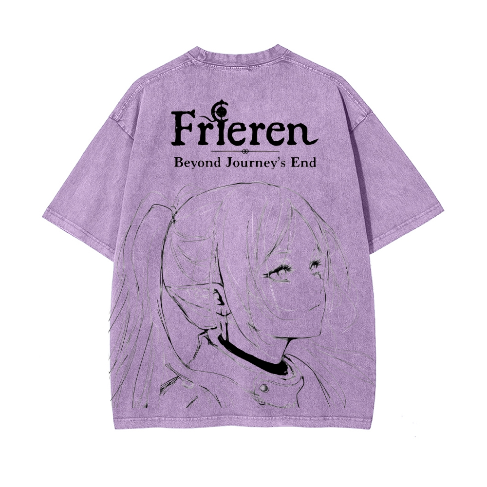 Vintage Oversized T-Shirt Frieren