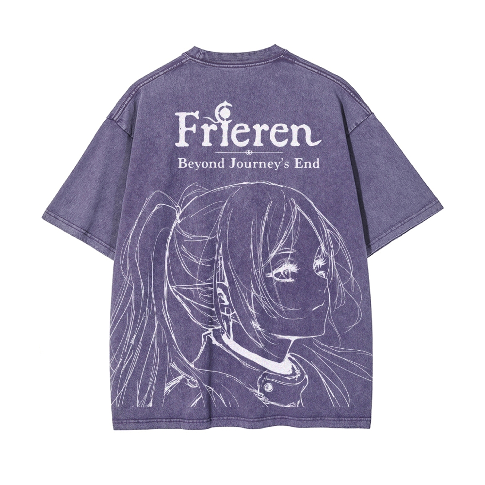 Vintage Oversized T-Shirt Frieren