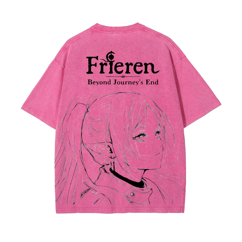 Vintage Oversized T-Shirt Frieren