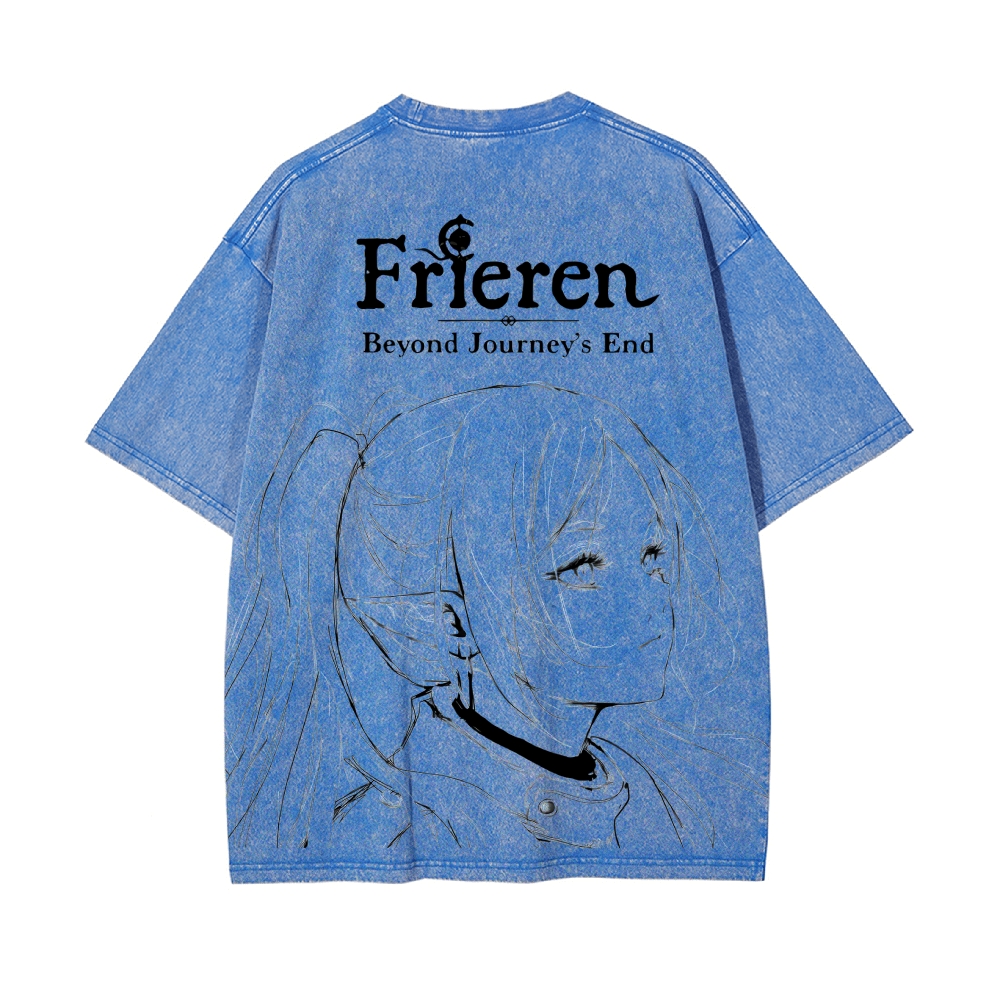 Vintage Oversized T-Shirt Frieren