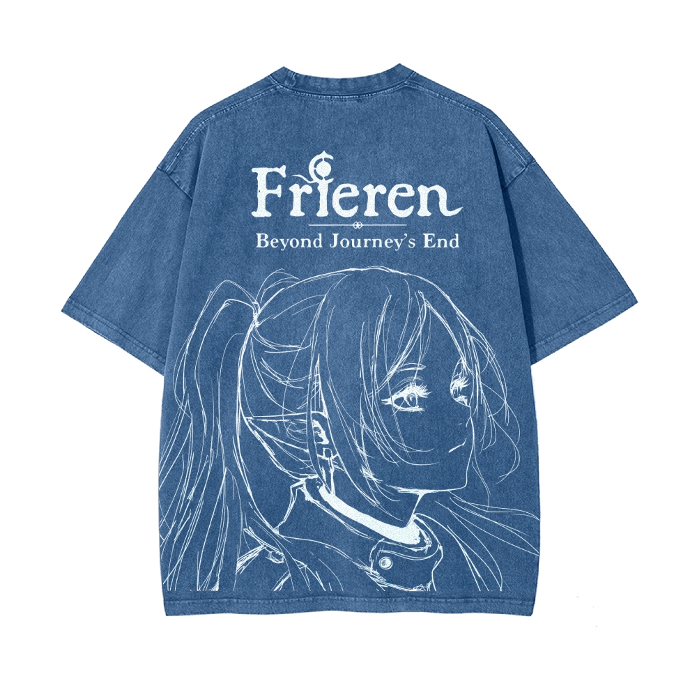 Vintage Oversized T-Shirt Frieren