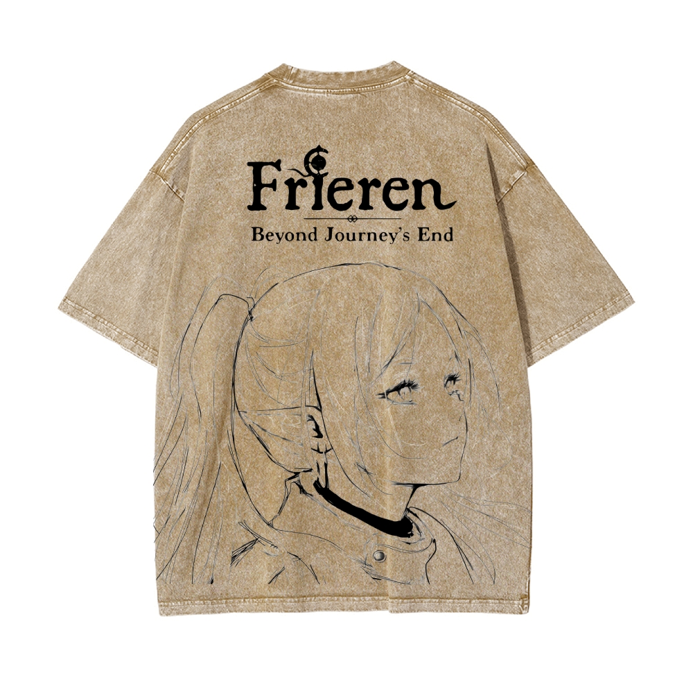 Vintage Oversized T-Shirt Frieren