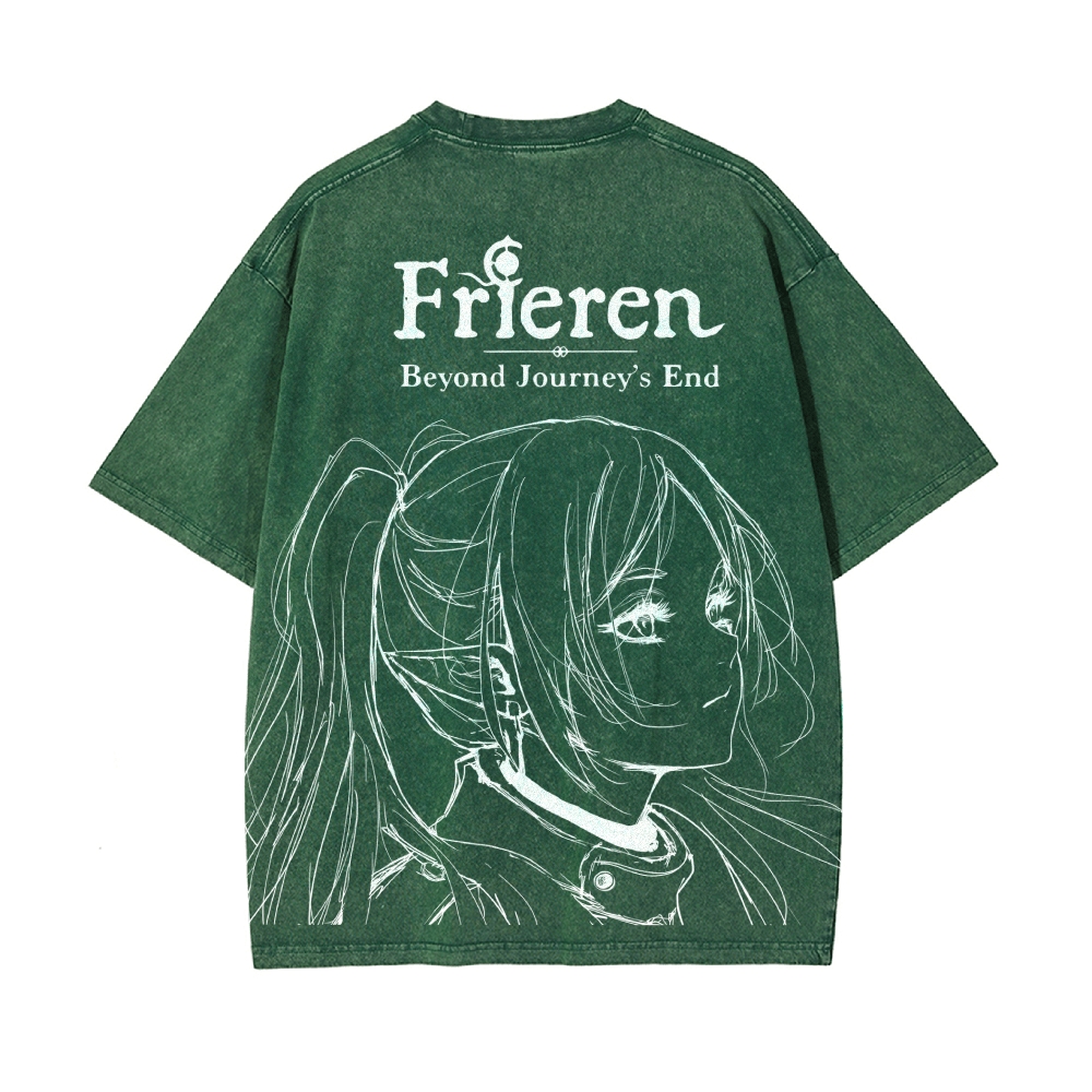 Vintage Oversized T-Shirt Frieren