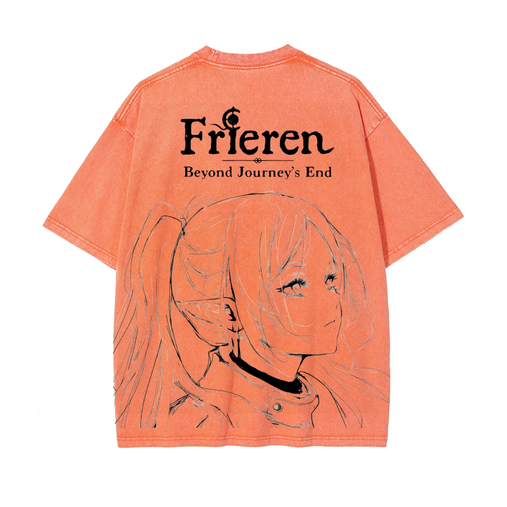 Vintage Oversized T-Shirt Frieren