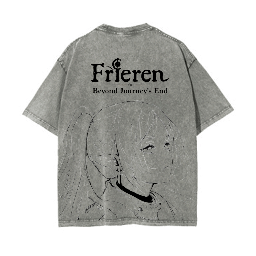 Vintage Oversized T-Shirt Frieren