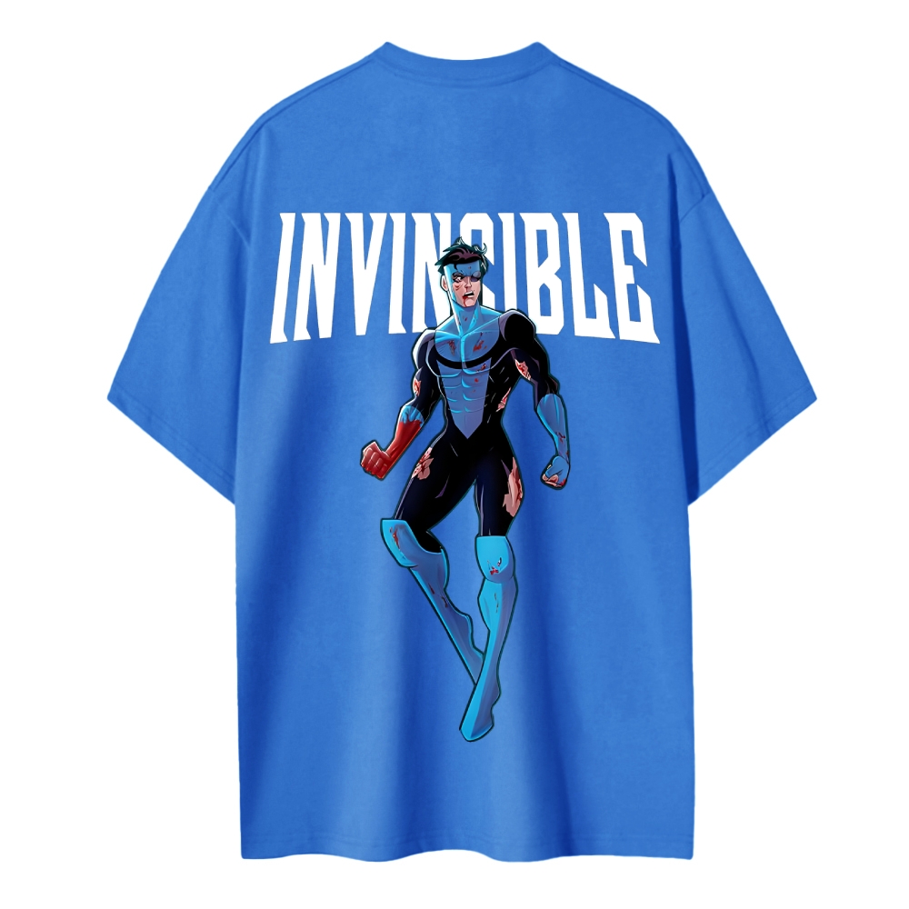 Invincible Cotton Unisex Crew Neck Anime T-Shirt
