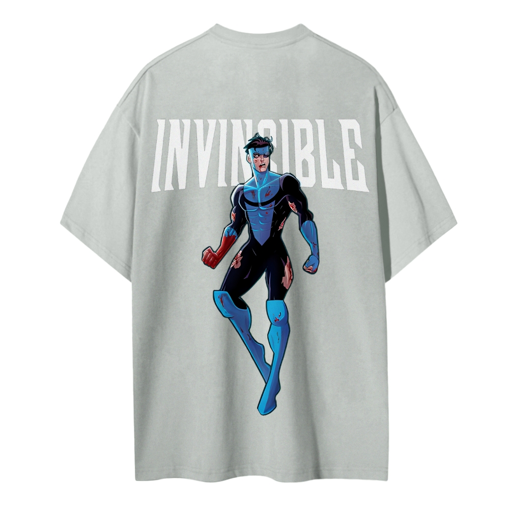 Invincible Cotton Unisex Crew Neck Anime T-Shirt