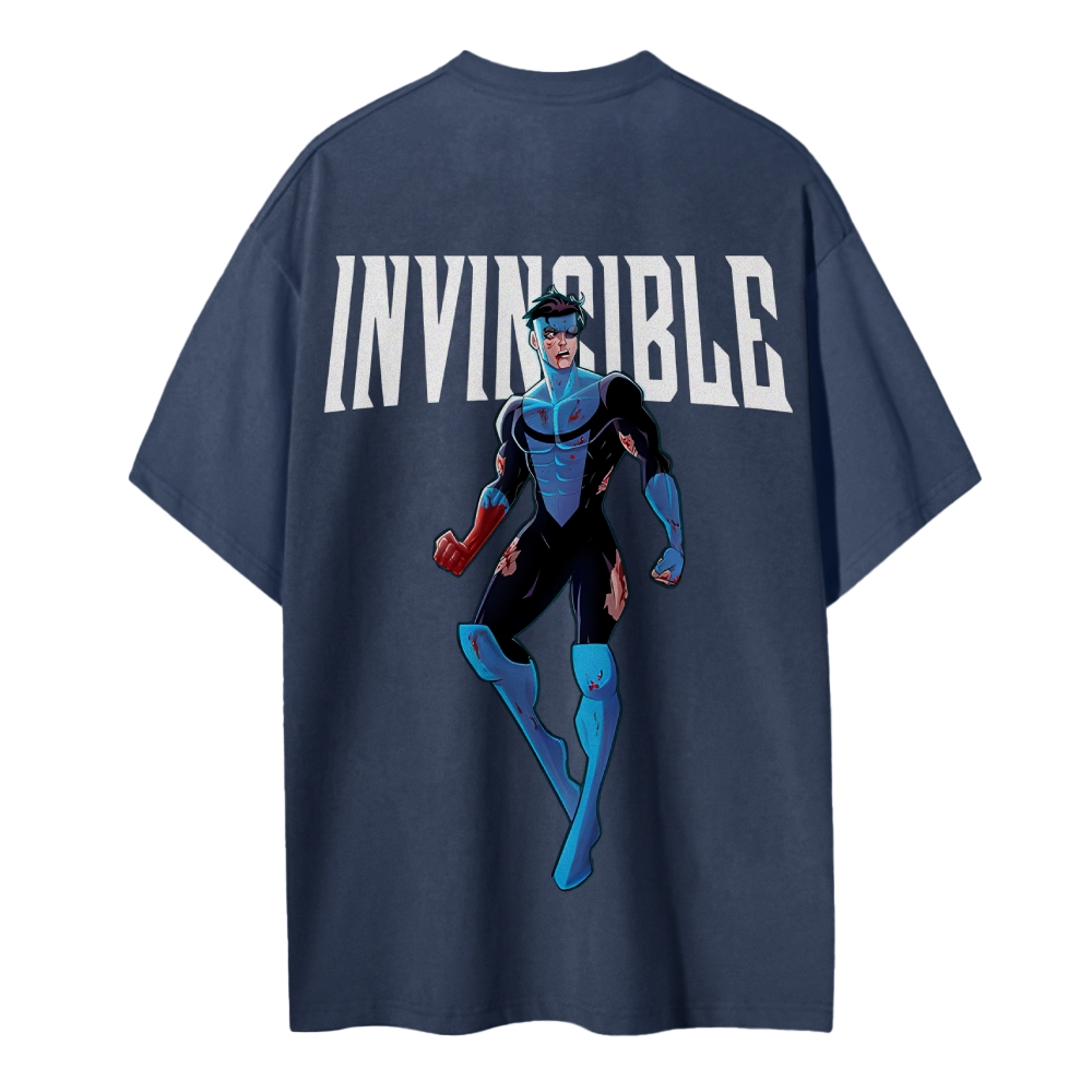 Invincible Cotton Unisex Crew Neck Anime T-Shirt