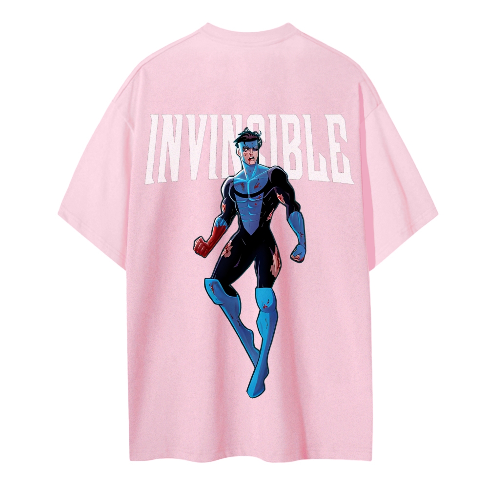 Invincible Cotton Unisex Crew Neck Anime T-Shirt