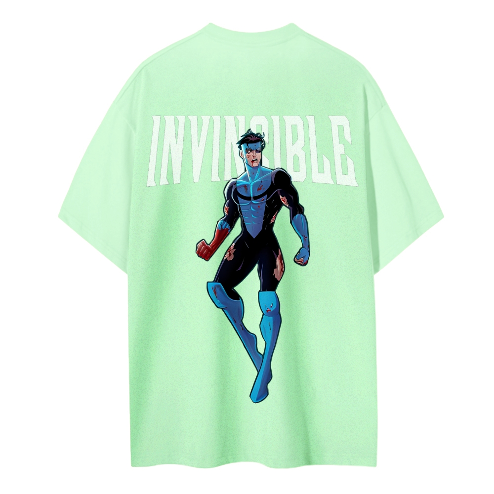 Invincible Cotton Unisex Crew Neck Anime T-Shirt