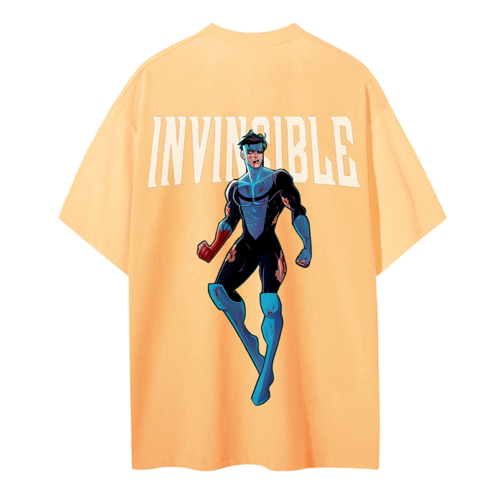 Invincible Cotton Unisex Crew Neck Anime T-Shirt