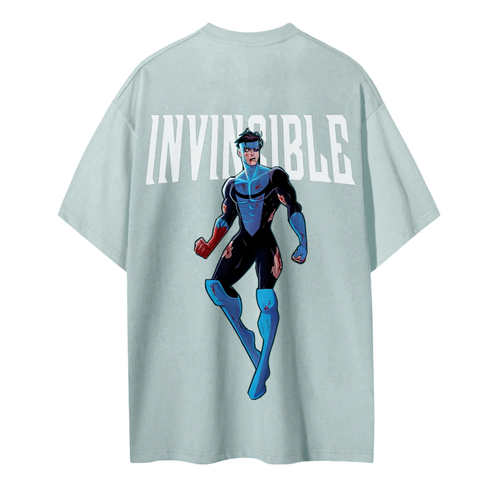 Invincible Cotton Unisex Crew Neck Anime T-Shirt