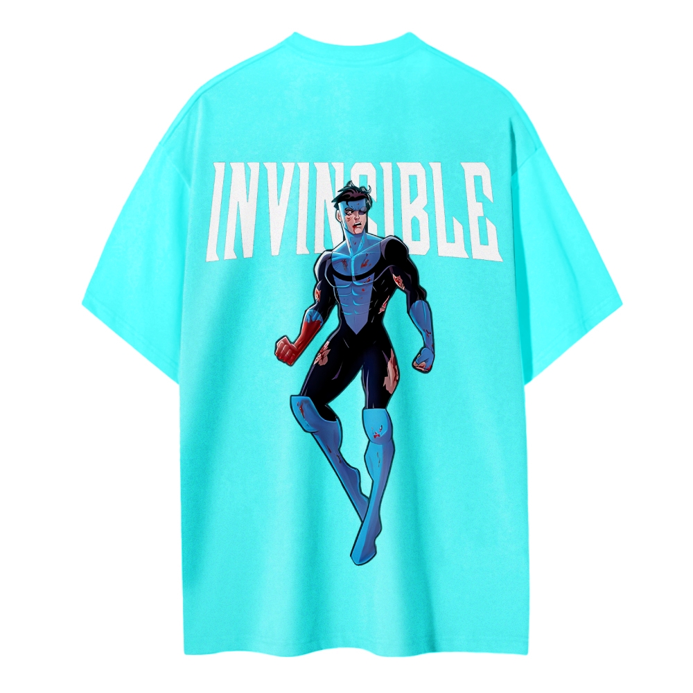 Invincible Cotton Unisex Crew Neck Anime T-Shirt