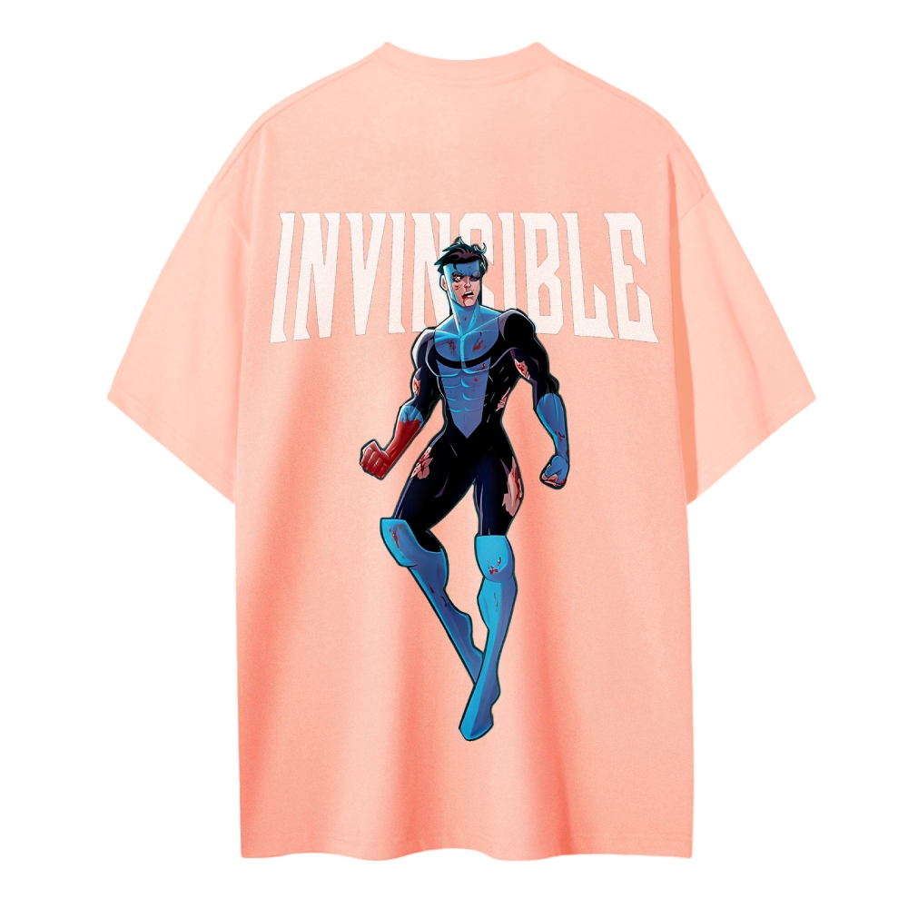 Invincible Cotton Unisex Crew Neck Anime T-Shirt