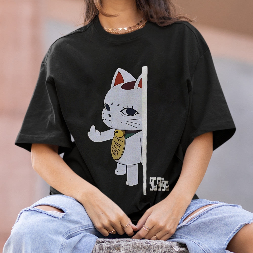 DANDADAN Cotton Unisex Round Neck Anime T-shirt