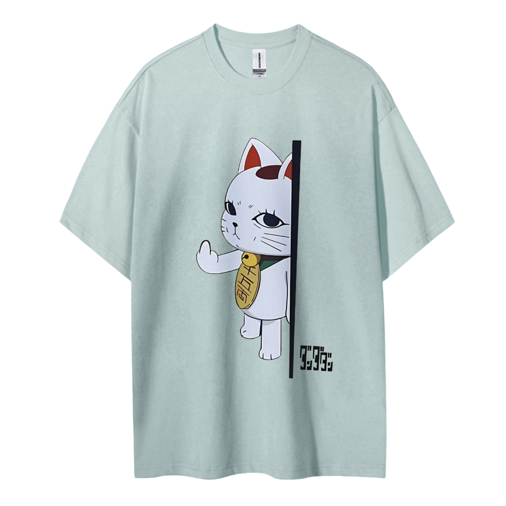 DANDADAN Cotton Unisex Round Neck Anime T-shirt