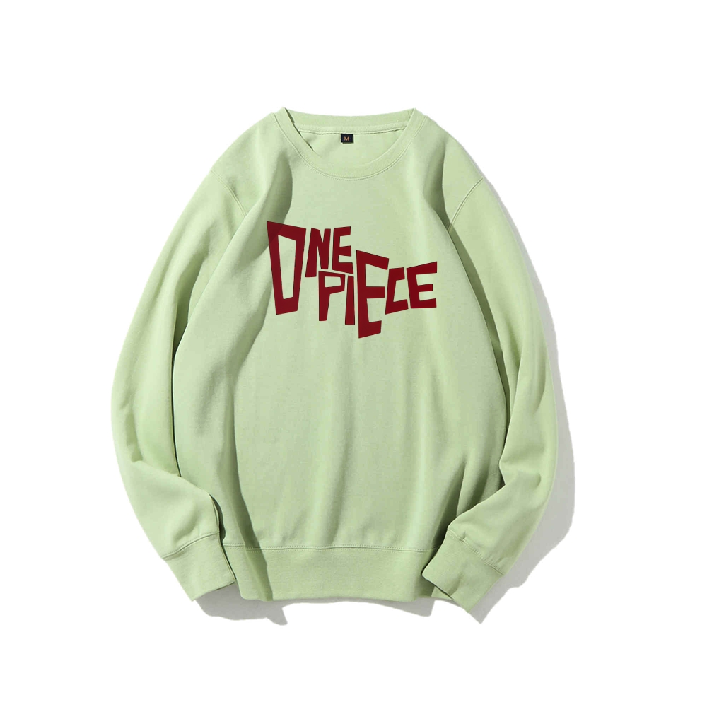 DandadanX One Piece Cotton Unisex Crewneck Anime Sweatshirt
