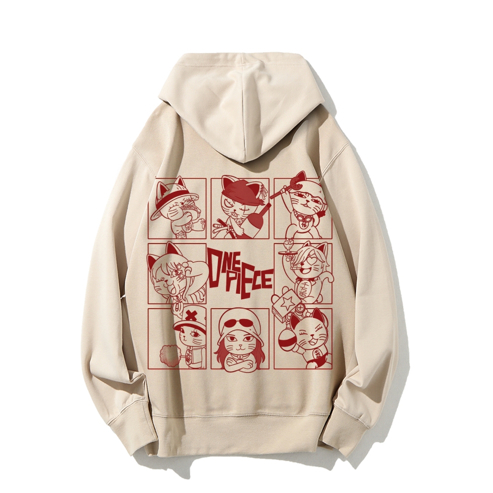 DandadanX One Piece Cotton Unisex Anime Hoodie