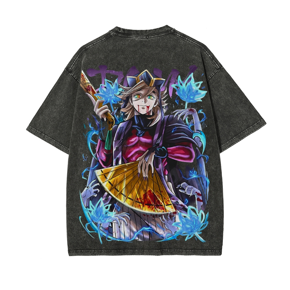 Vintage Oversized T-Shirt Demon Slayer