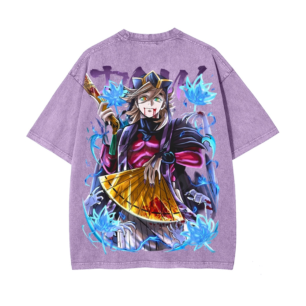 Vintage Oversized T-Shirt Demon Slayer