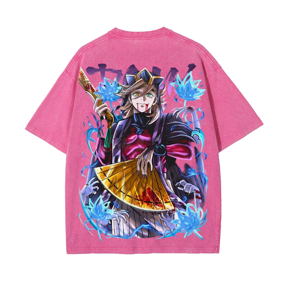 Vintage Oversized T-Shirt Demon Slayer