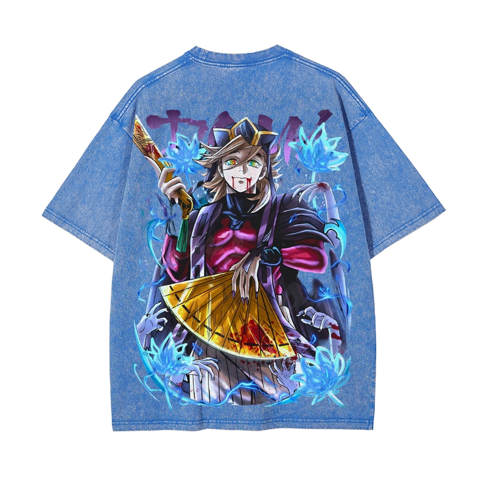 Vintage Oversized T-Shirt Demon Slayer