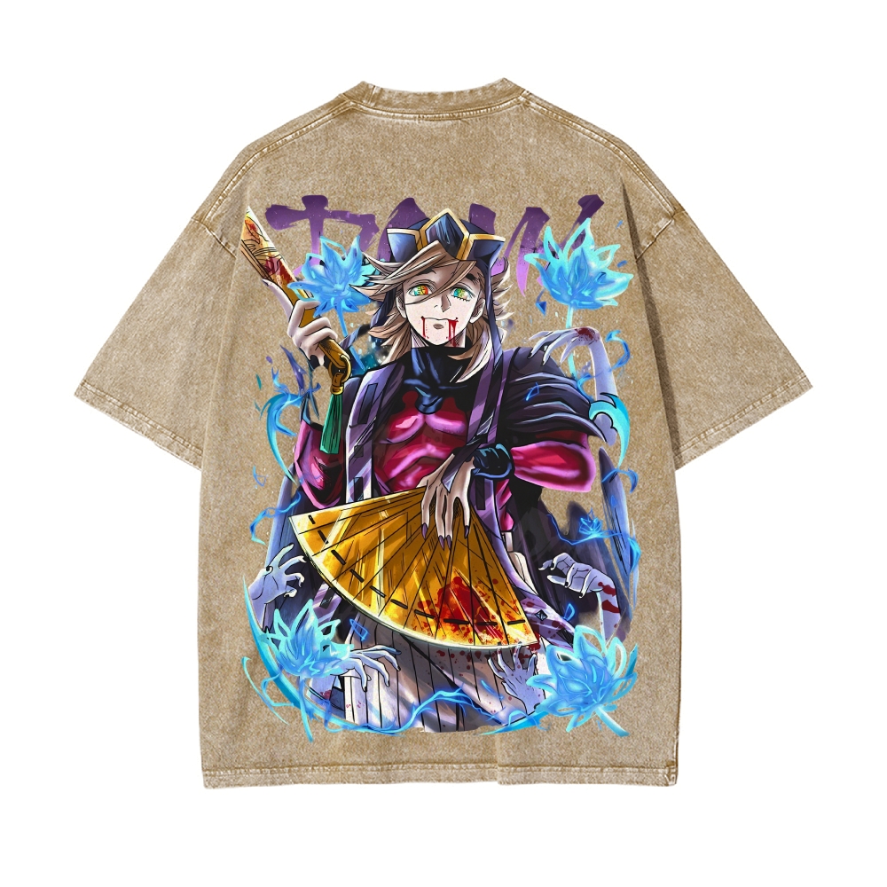 Vintage Oversized T-Shirt Demon Slayer