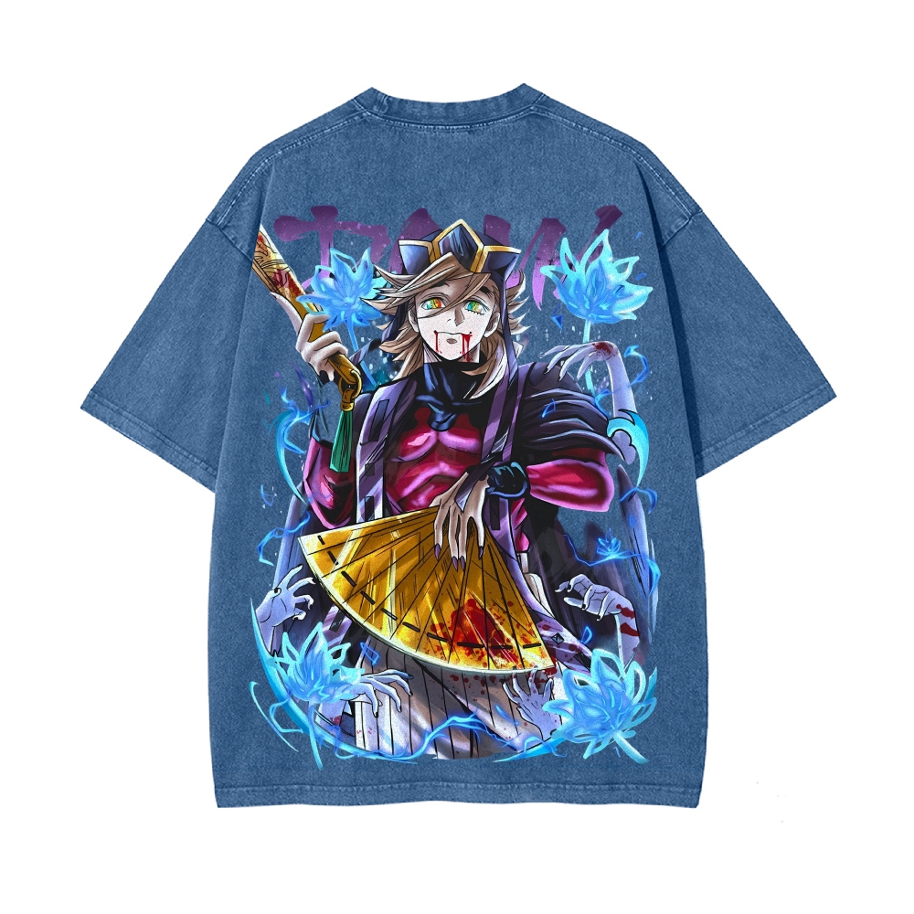 Vintage Oversized T-Shirt Demon Slayer