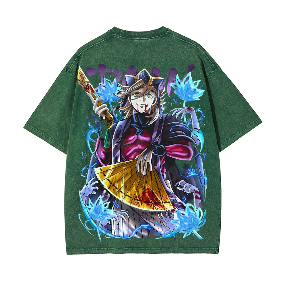Vintage Oversized T-Shirt Demon Slayer