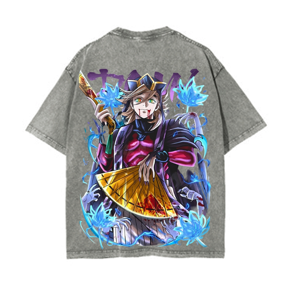 Vintage Oversized T-Shirt Demon Slayer