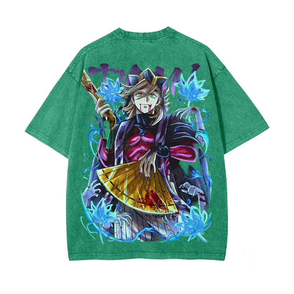 Vintage Oversized T-Shirt Demon Slayer