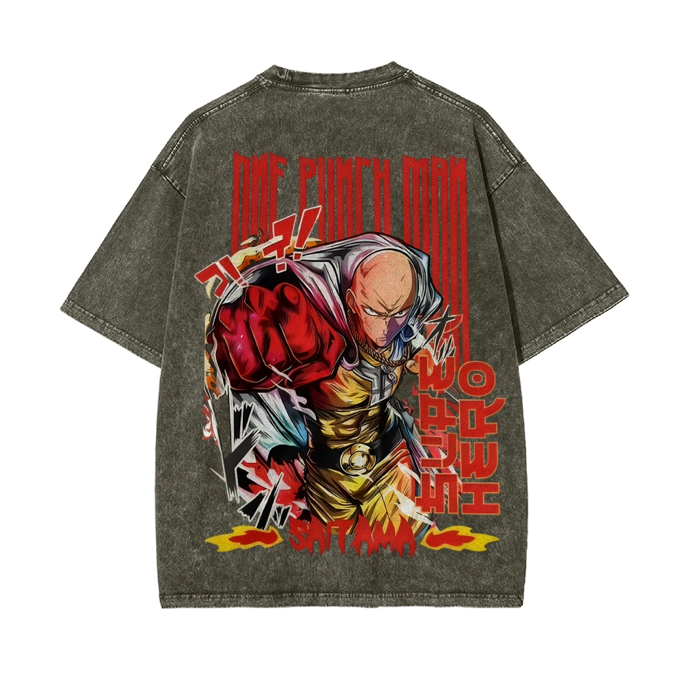 Vintage Oversized T-Shirt One Punch Man