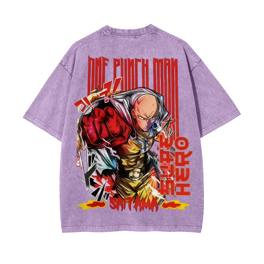 Vintage Oversized T-Shirt One Punch Man