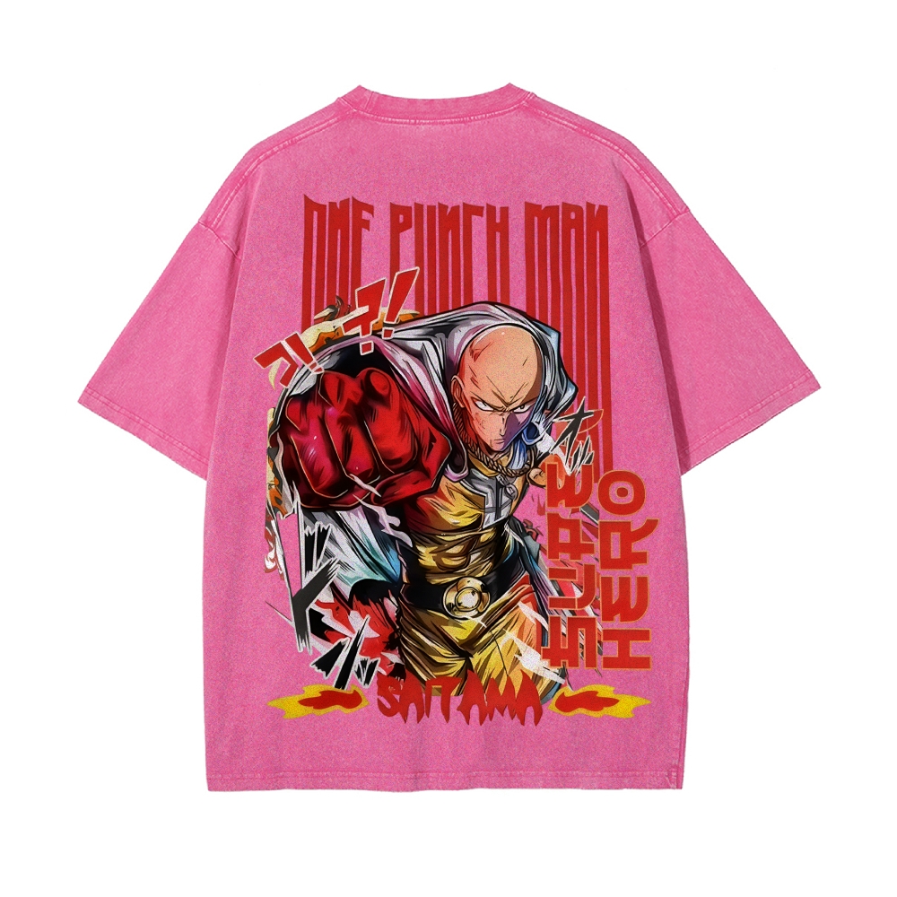Vintage Oversized T-Shirt One Punch Man