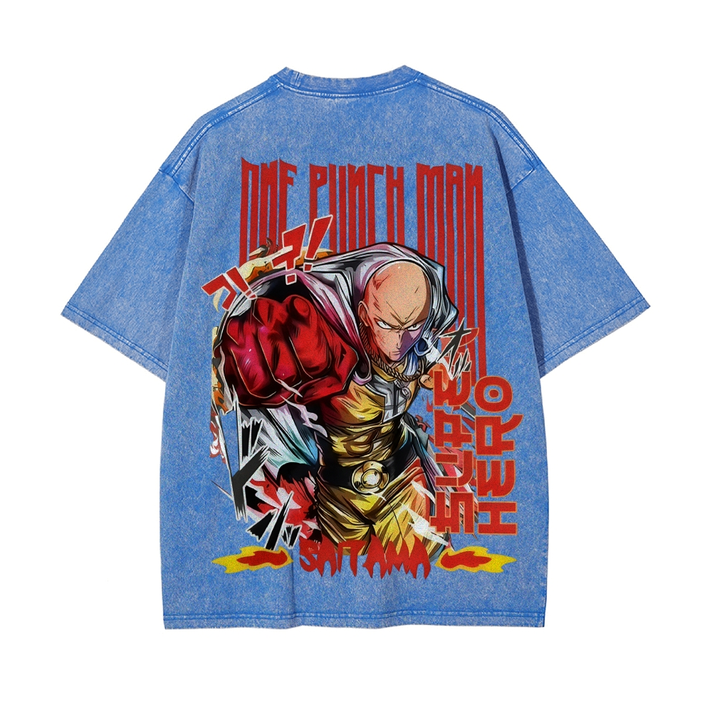 Vintage Oversized T-Shirt One Punch Man