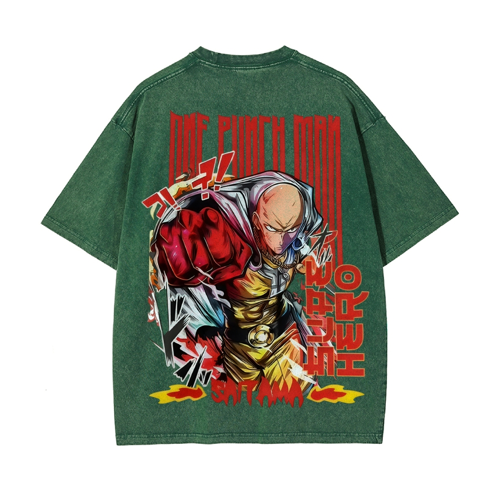 Vintage Oversized T-Shirt One Punch Man