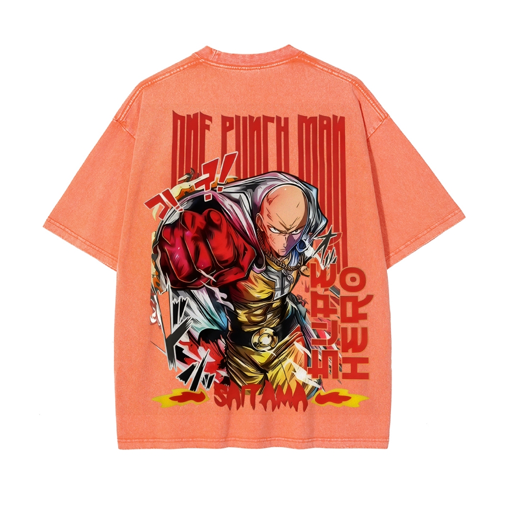 Vintage Oversized T-Shirt One Punch Man