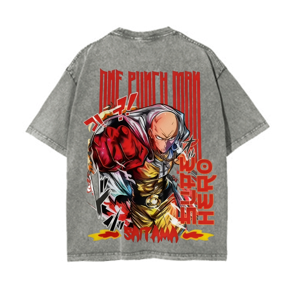 Vintage Oversized T-Shirt One Punch Man