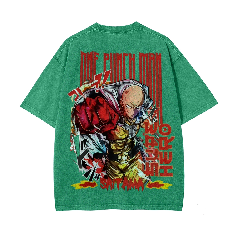 Vintage Oversized T-Shirt One Punch Man