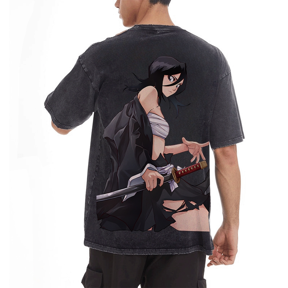 Vintage Oversized T-Shirt Bleach