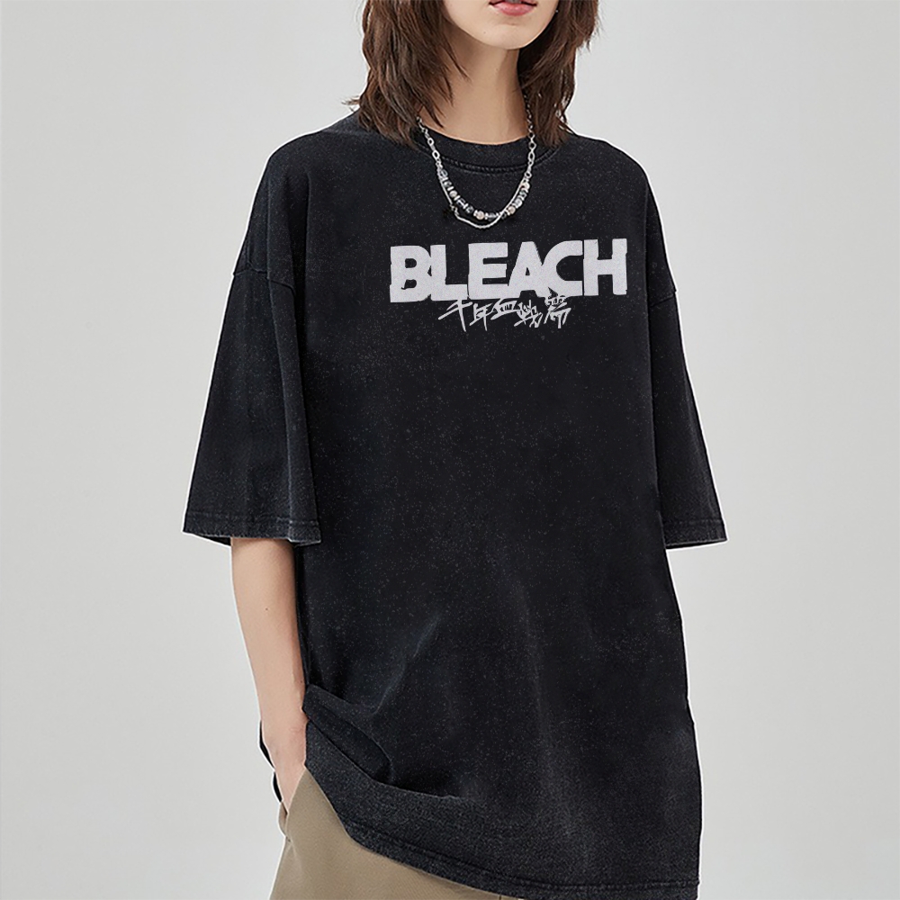 Vintage Oversized T-Shirt Bleach