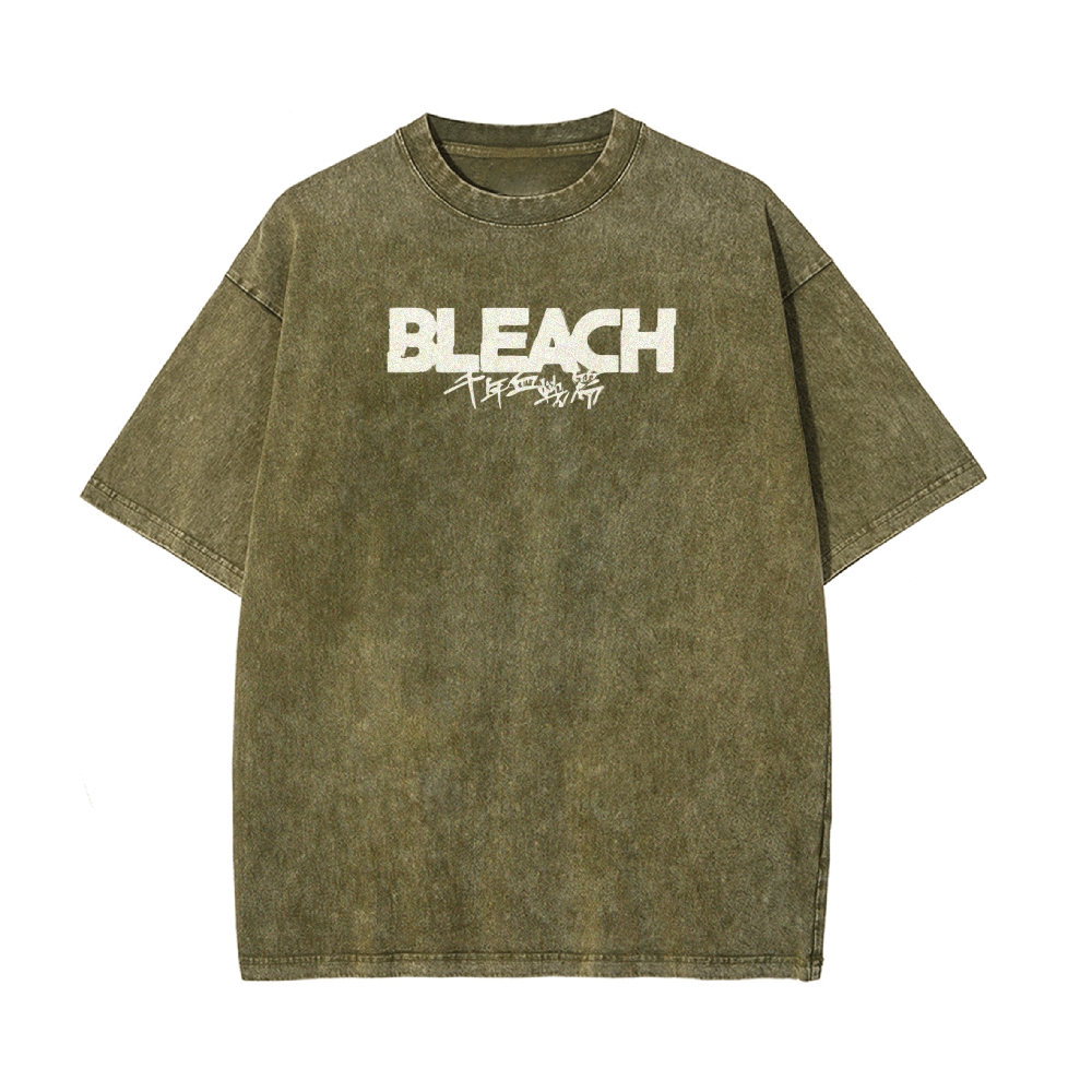 Vintage Oversized T-Shirt Bleach