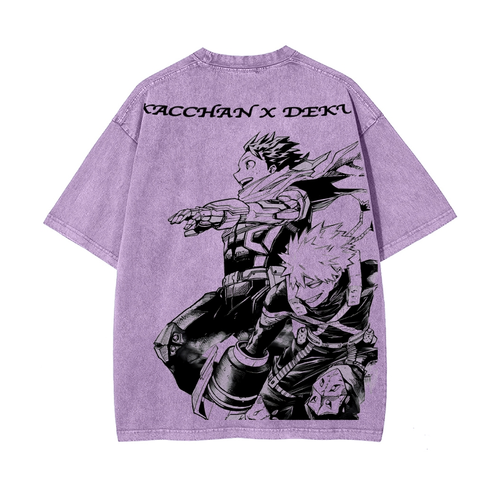 Vintage Oversized T-Shirt My Hero Academia