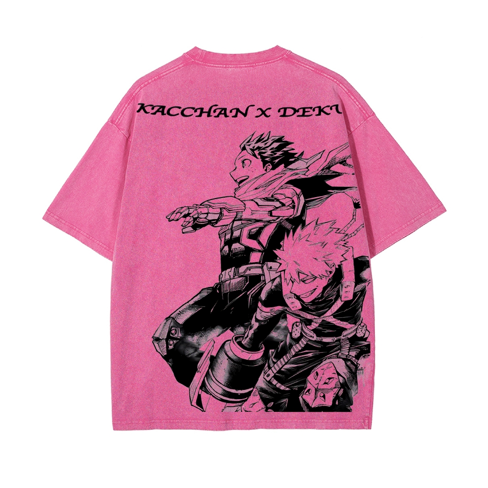 Vintage Oversized T-Shirt My Hero Academia