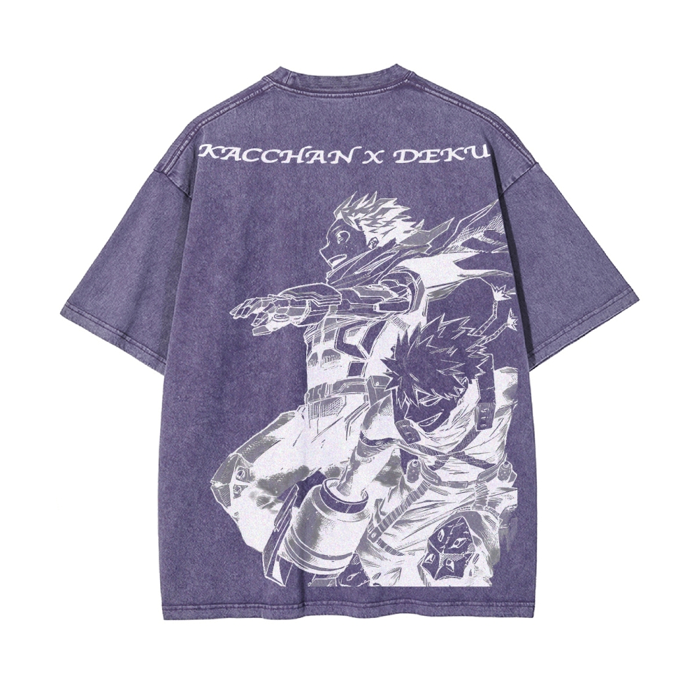 Vintage Oversized T-Shirt My Hero Academia