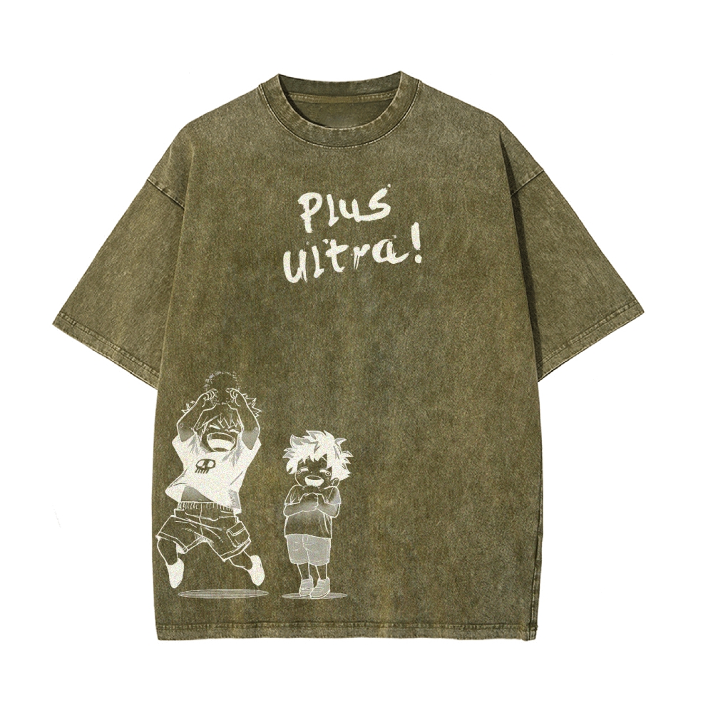 Vintage Oversized T-Shirt My Hero Academia