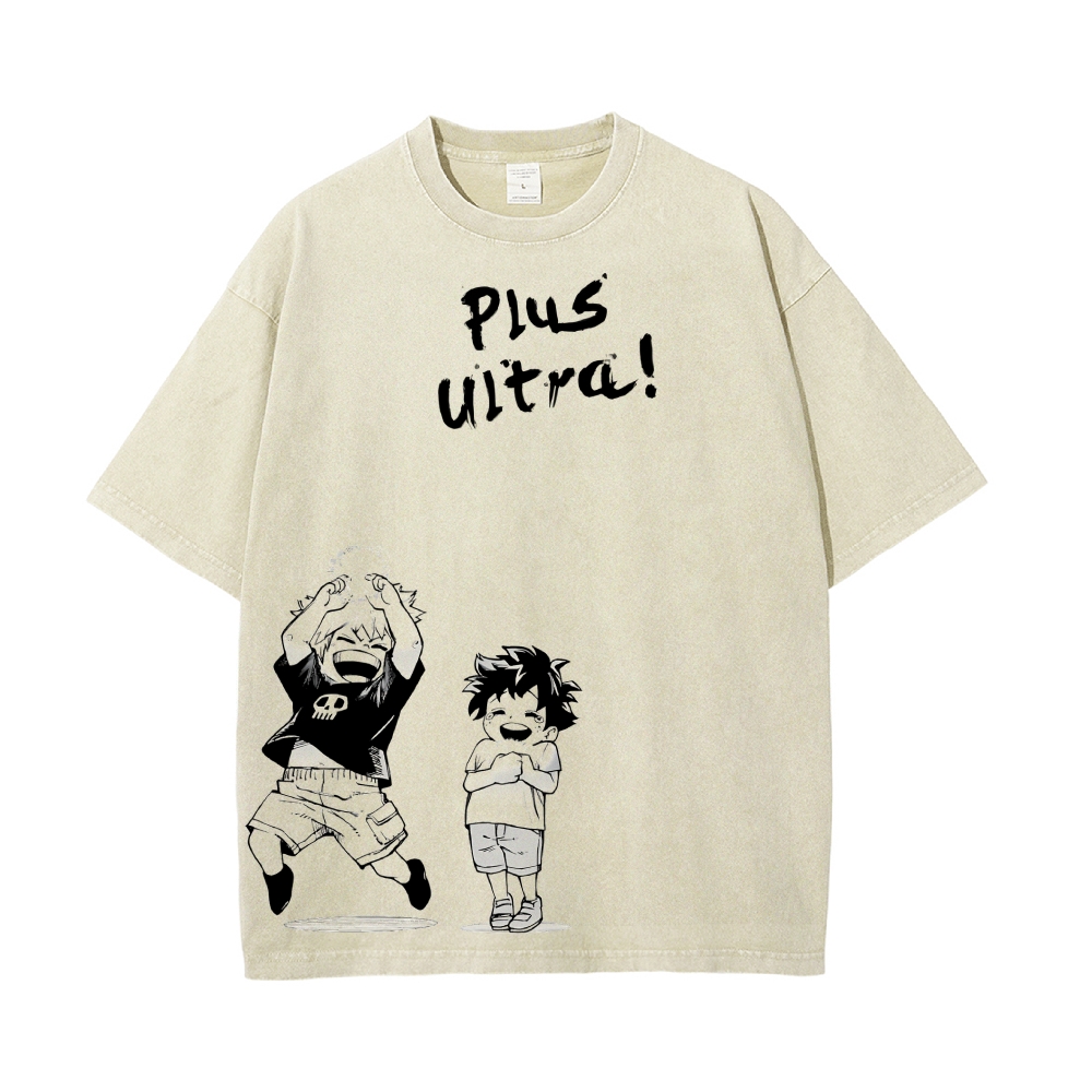 Vintage Oversized T-Shirt My Hero Academia