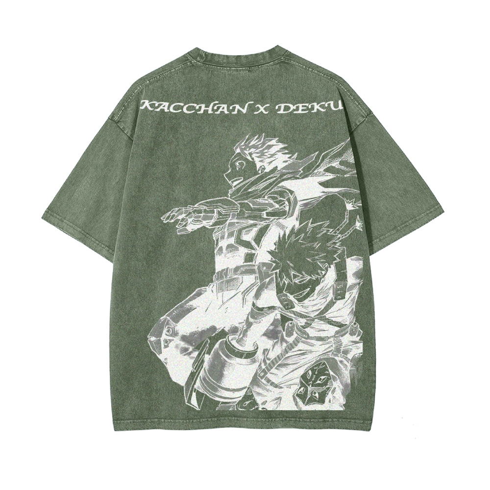 Vintage Oversized T-Shirt My Hero Academia