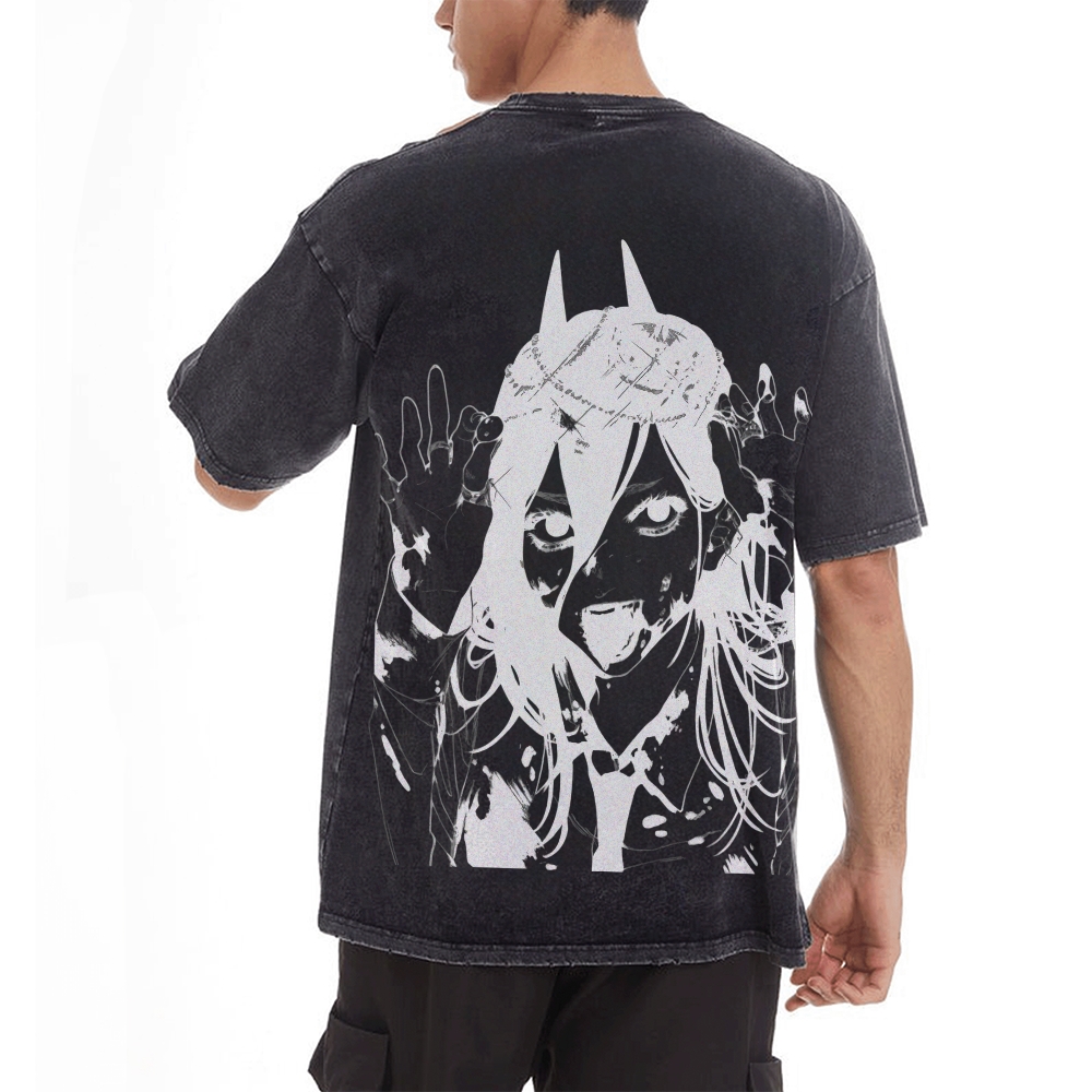 Vintage Oversized T-Shirt Chainsaw Man