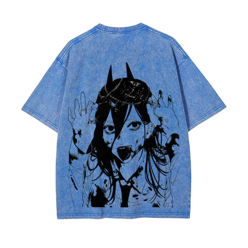 Vintage Oversized T-Shirt Chainsaw Man